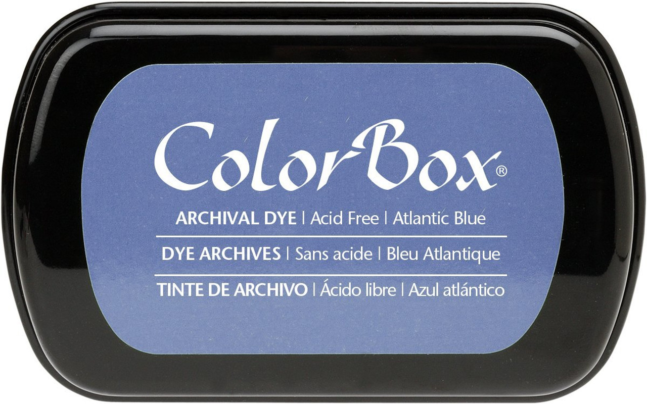 ColorBox Atlantic Blue Archival Dye Inkpad by Clearsnap - Brown Bird  Handmade